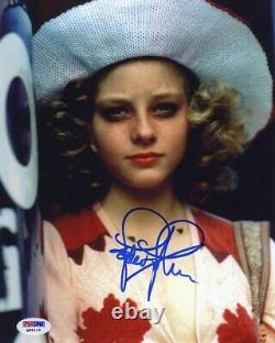 Jodie Foster Taxi Driver Autographed Signed 8x10 Photo Certified PSA/DNA COA