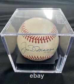 Joe DiMaggio Autographed American League Baseball New York Yankees COA PSA DNA