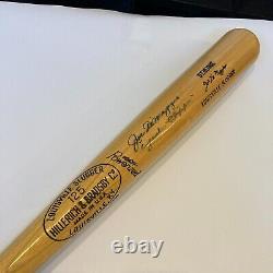 Joe Dimaggio Yankee Clipper Signed Game Model Baseball Bat PSA DNA COA