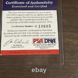 Joe Frazier Autographed Boxing Glove with PSA/DNA COA