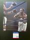 Joe Frazier Rare! Signed Autographed Boxing Legend Ali 11x14 Photo Psa/dna Coa