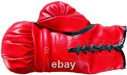 Joe Frazier Signed Everlast (R) Boxing Glove with Smokin' PSA/DNA COA Autograph