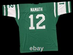 Joe Namath Autographed Throwbacks Mitchel & Ness Jersey Sz 60 Psa Dna Coa Jdal