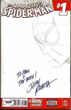 John Romita Sr. AMAZING SPIDERMAN #1 Signed ORIGINAL Sketch Comic PSA/DNA COA #2