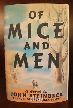 John Steinbeck SIGNED First 1st Edition Of Mice and Men 1937 Rare COA PSA DNA