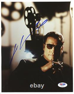 John Travolta Signed 8x10 Get Shorty Photo Blue Ink PSA DNA COA