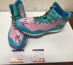 John Wall Signed Autographed Adidas Sneakers Shoes Easter Edition PSA/DNA COA