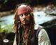 Johnny Depp Pirates Caribbean Autographed Signed 8x10 Photo Psa/dna Coa Aftal