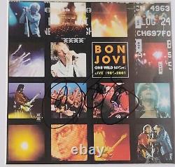 Jon Bon Jovi CD Display Psa Certified Coa Signed Music Band Autographed Psa/dna