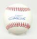 Juan Soto Autographed Signed Romlb Baseball Psa/dna Coa + Case Nationals Clean