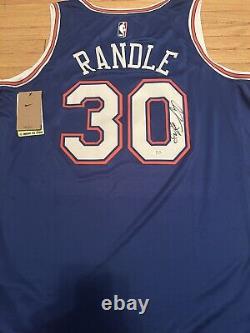 Julius Randle Signed Autographed New York Knicks Jersey PSA/DNA COA AUTHENTIC