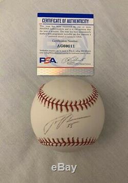 Justin Verlander Signed Official MLB Baseball PSA/DNA COA Houston Astros Tigers