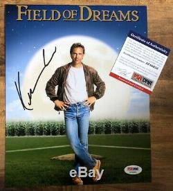 KEVIN COSTNER AUTOGRAPHED SIGNED 8x10 FIELD OF DREAMS PHOTO PSA/DNA AUTH COA