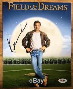 KEVIN COSTNER AUTOGRAPHED SIGNED 8x10 FIELD OF DREAMS PHOTO PSA/DNA AUTH COA