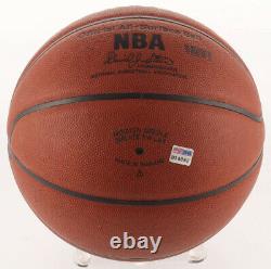 KOBE BRYANT AUTHENTIC Signed Full Size NBA Basketball PSA/DNA COA Lakers 8, 24
