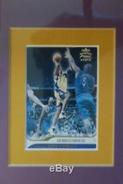KOBE BRYANT Framed Signed Jersey Los Angeles Lakers #8 Autographed PSA DNA COA