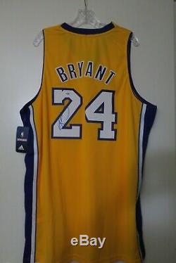 KOBE BRYANT Signed Jersey Los Angeles Lakers RARE #24 Autographed PSA DNA COA