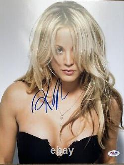 Kaley Cuoco Signed 11x14 The Big Bang Theory Psa Dna Coa