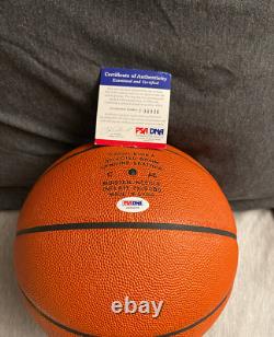 Kareem Abdul-Jabbar Signed Basketball Autographed Ball Autograph PSA/DNA COA