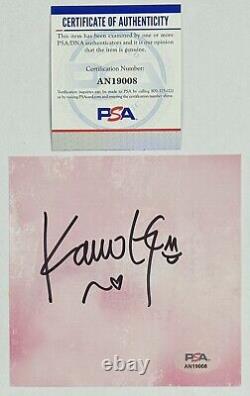 Karol G SIGNED CD ART CARD PHOTO & MAÑANA SERÁ BONITO CD AUTOGRAPHED PSA DNA COA