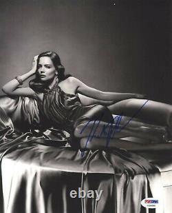 Katie Holmes in Bed Signed Autographed 8x10 Photo PSA/DNA COA