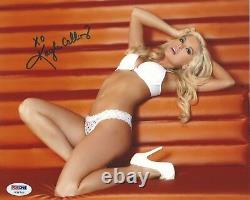 Kayla Collins Signed Signed Lingerie & 8x10 Photo PSA/DNA COA Playboy Playmate 1