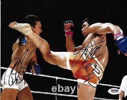Kazushi Sakuraba & Renzo Gracie Signed Pride 10 8x10 Photo PSA/DNA COA UFC Auto