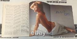 Kelly LeBrock Signed March 1986 Playboy Magazine PSA/DNA COA Weird Science Auto