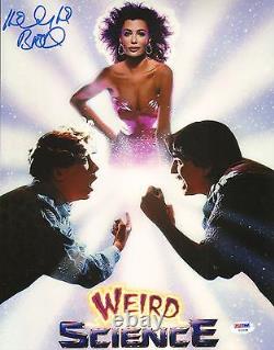 Kelly LeBrock Signed Weird Science 11x14 Photo PSA/DNA COA Movie Poster Picture