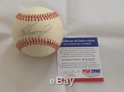 Ken Griffey Jr Mariners Reds Hof Autographed Signed Baseball Psa/dna Holo Coa 1a