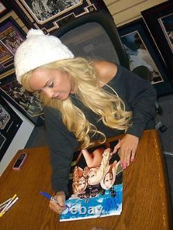 Kendra Wilkinson Bridget Marquardt Signed 11x14 Photo PSA/DNA COA Playboy Girls