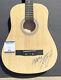 Kenny Chesney Signed Autographed On Body Acoustic Guitar Get Along Psa Dna Coa