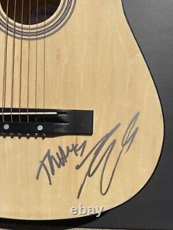 Kenny Chesney Signed Autographed On Body Acoustic Guitar Get Along Psa Dna Coa