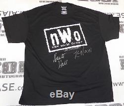 Kevin Nash & Scott Hall Signed NWO Shirt PSA/DNA COA WWE WCW Wrestling Autograph