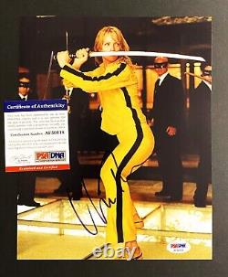 Kill Bill Uma Thurman Signed Photo 8x10 With PSA / DNA COA Beatrix Kiddo