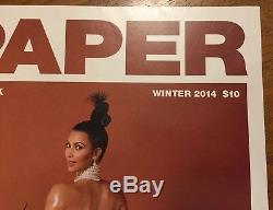 Kim Kardashian Paper Break The Internet Signed Magazine Psa/dna Coa Kanye West