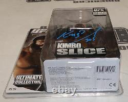Kimbo Slice Signed UFC Round 5 Action Figure PSA/DNA COA Bellator MMA Autograph