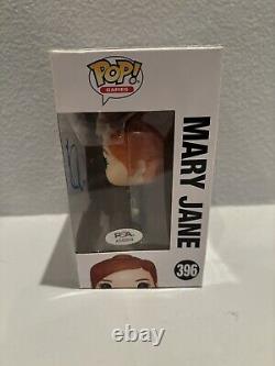 Kirsten Dunst Signed Mary Jane Funko Pop Psa DNA Coa