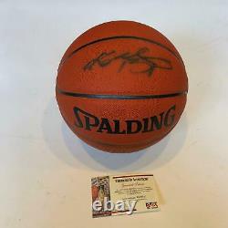 Kobe Bryant 1996 Rookie Signed Official Spalding NBA Basketball With PSA DNA COA