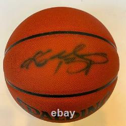 Kobe Bryant 1996 Rookie Signed Official Spalding NBA Basketball With PSA DNA COA