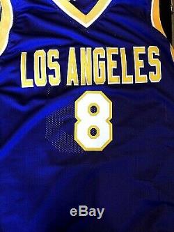 Kobe Bryant Auto Signed Lakers Jersey COA PSA/DNA