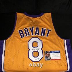 Kobe Bryant Autographed Jersey PSA DNA COA