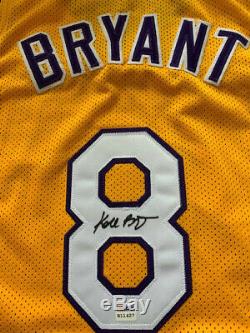 Kobe Bryant Autographed Jersey PSA/DNA COA Full name Vintage 2001