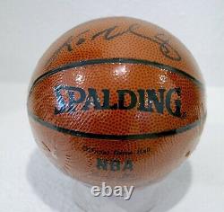 Kobe Bryant Autographed Mini Spalding Basketball Ball'00 3-peat Era PSA/DNA COA