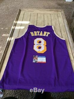 Kobe Bryant Autographed/Signed Jersey PSA/DNA COA Los Angeles Lakers LA