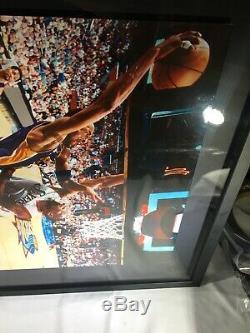 Kobe Bryant Framed 16x20 Photo Psa Dna Coa Authenticated Los Angeles Lakers