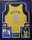 Kobe Bryant Full Autograph Framed Nike Swingman Jersey Psa/dna & Beckett Coa