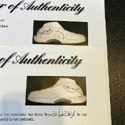 Kobe Bryant Signed 2000 Game Used Sneakers Shoes PSA DNA & Sports Investors COA