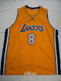 Kobe Bryant Signed Auto Jersey Rare Full Signature Rookie Era Champ Psa/dna Coa