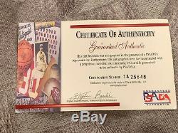 Kobe Bryant Signed Autograph Basketball Lakers PSA/DNA COA